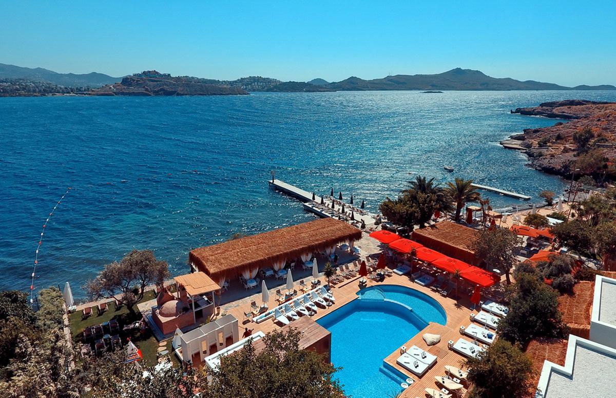 Moon Beach Otel Yalıkavak Esterno foto