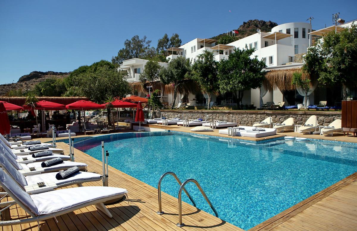 Moon Beach Otel Yalıkavak Esterno foto